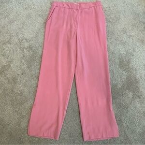 Autres Filles pink trouser dress pants flowy Sz M NWOT 
Classy straight leg